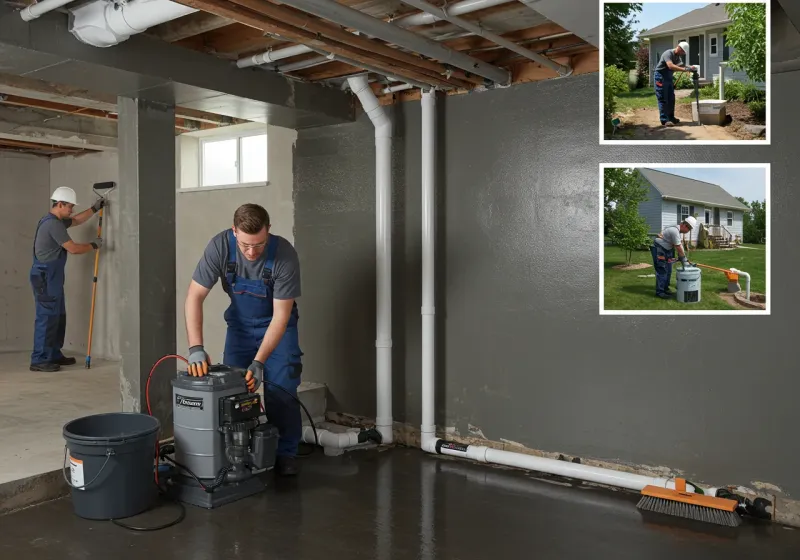 Basement Waterproofing and Flood Prevention process in Farmersville, CA